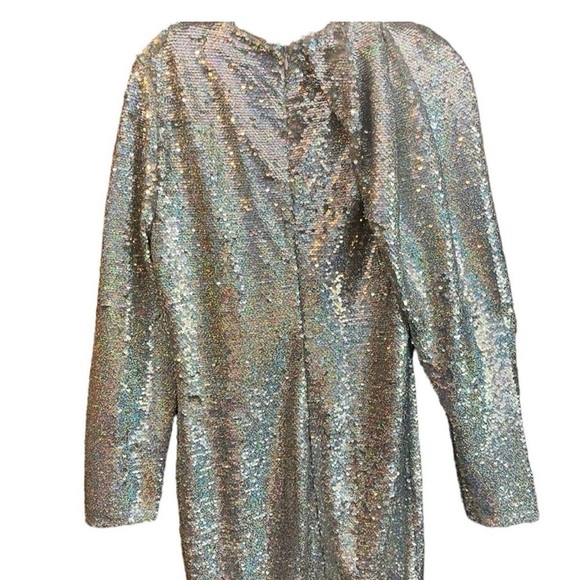 Zara Sequined Dress Large - Picture 3 of 7